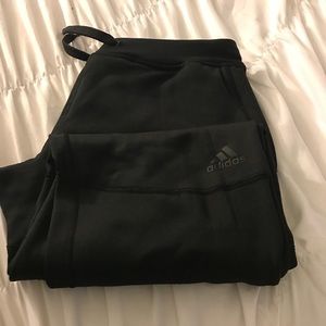 Adidas Athletic Pants - size Medium in Black.